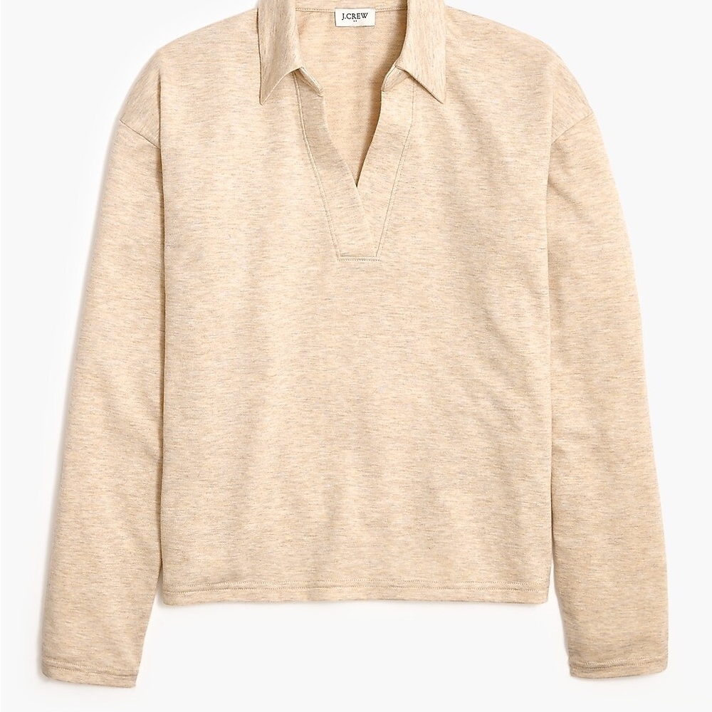 J. Crew Factory Soft Terry Polo Sz L NWT